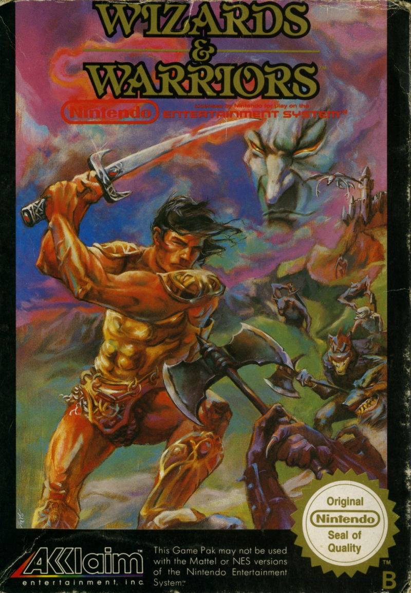 NES: WIZARDS AND WARRIORS (GAME) NES: WIZARDS AND WARRIORS (GAME)